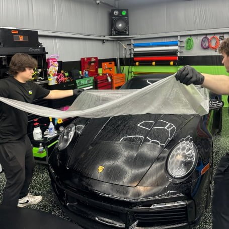 car detailing in Wylie, TX - shell shocked wraps
