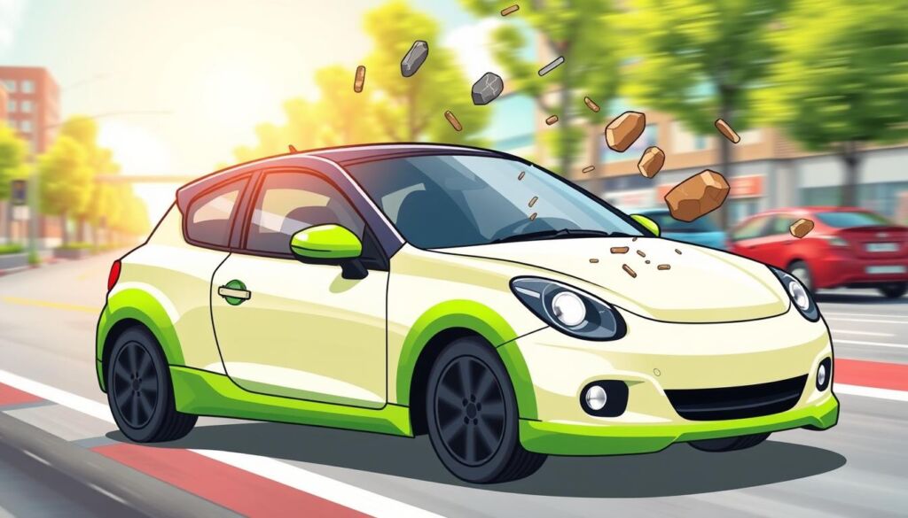 PPF protection against road hazards