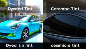 dyed vs ceramic tint