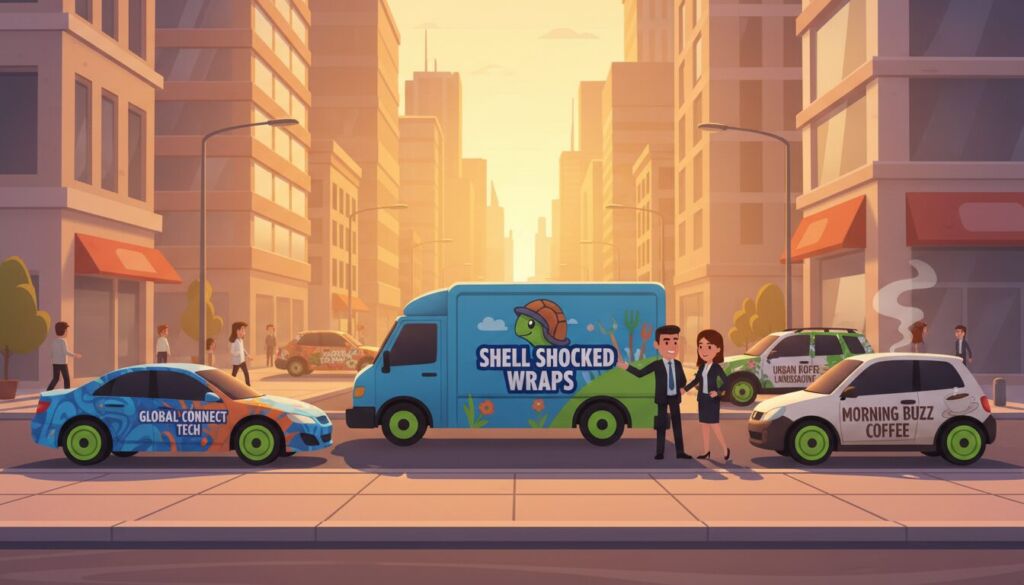 business types benefiting from vehicle wraps