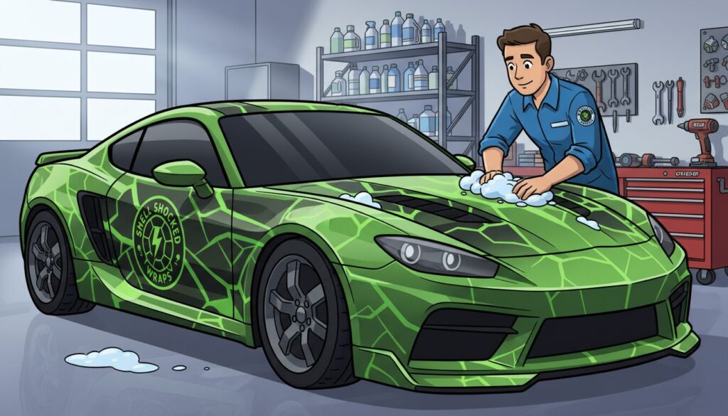 car wrap maintenance