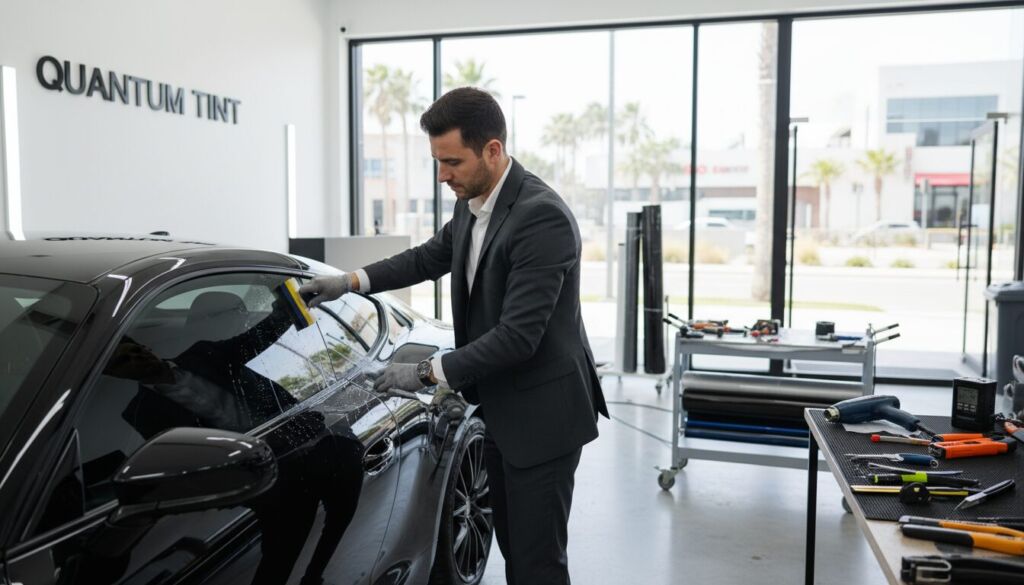 professional window tinting