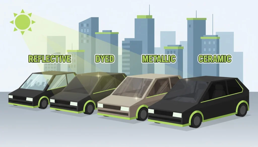 types of window tint