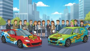 vehicle advertising ideas