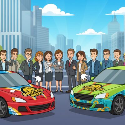 vehicle advertising ideas