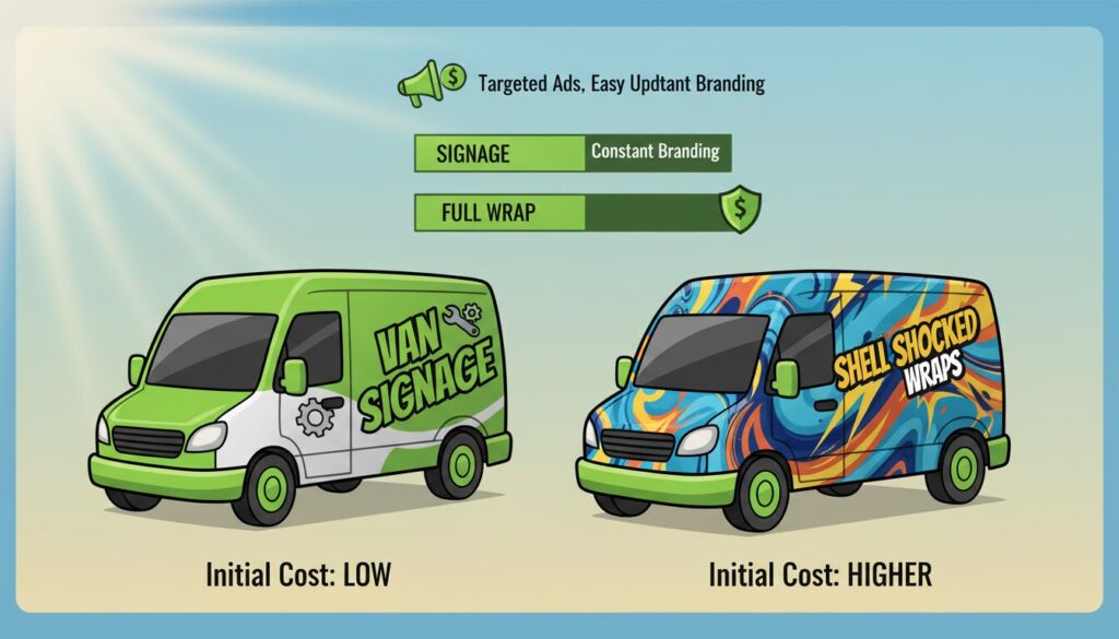 vehicle branding cost comparison